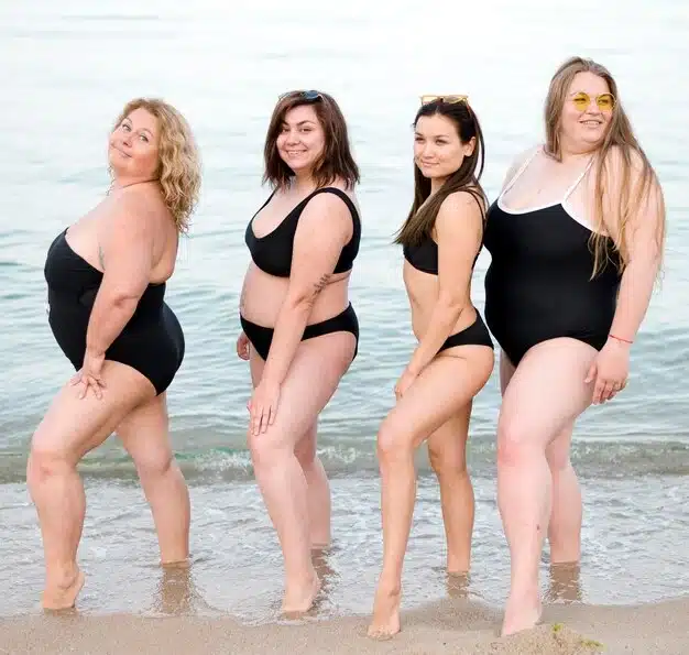 Ample Body Type Swimwear