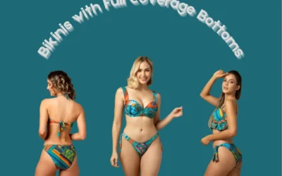 Bikinis with Full Coverage Bottoms Comfort & Style